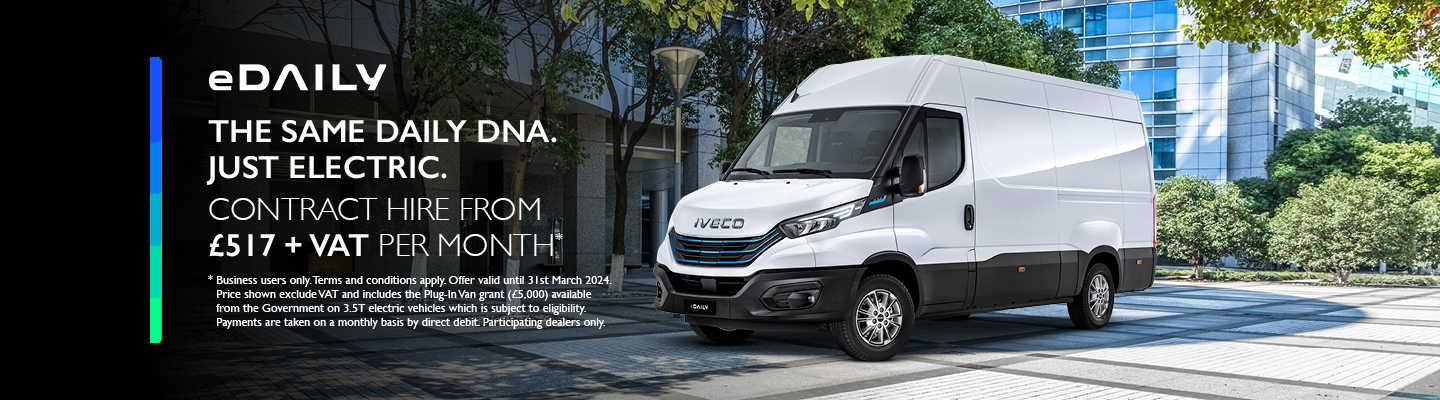 IVECO eDAILY CONTRACT HIRE offer from  